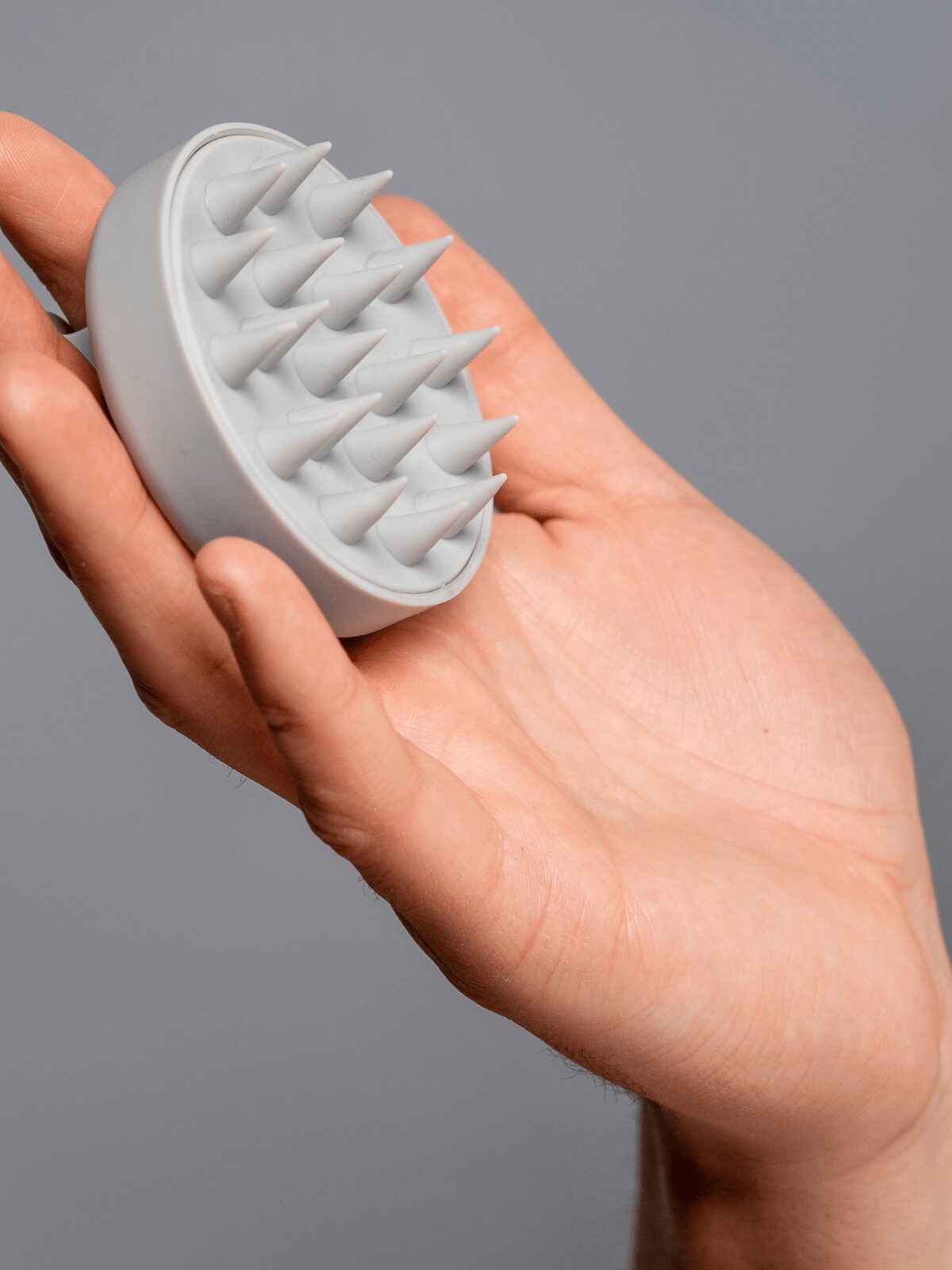 Brosse de massage cuir chevelu