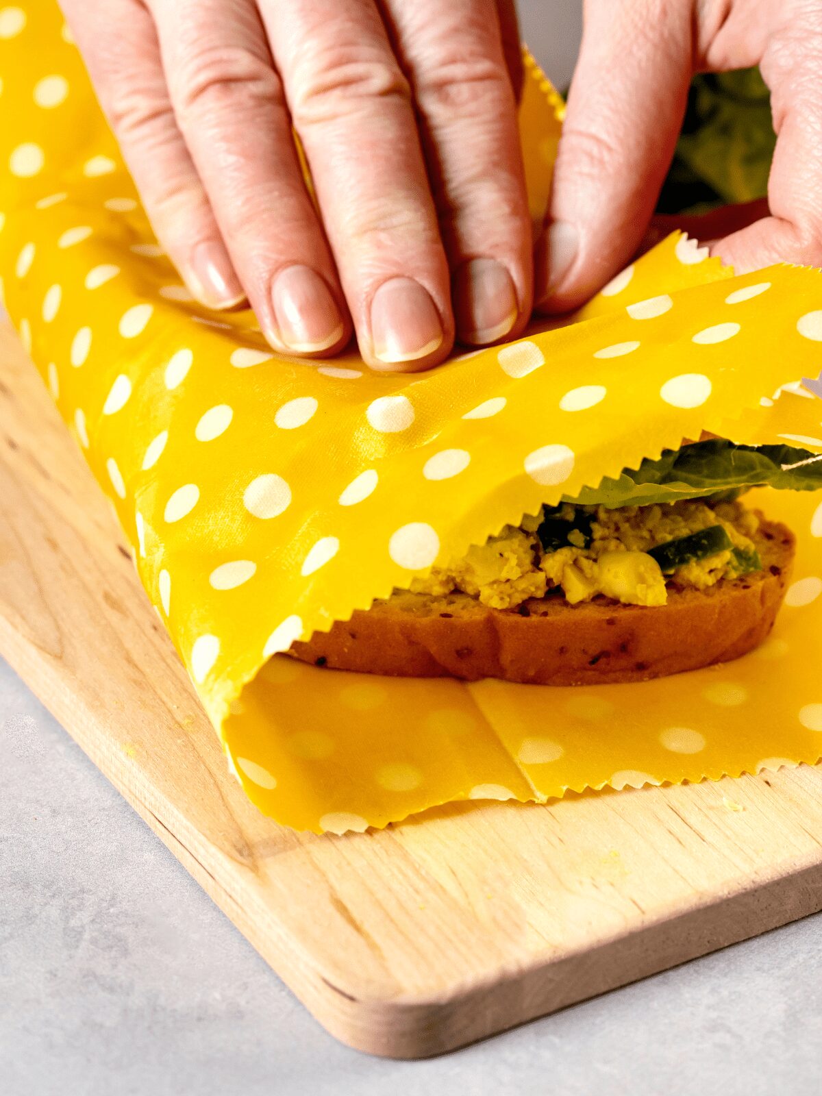 Emballage en cire d'abeille